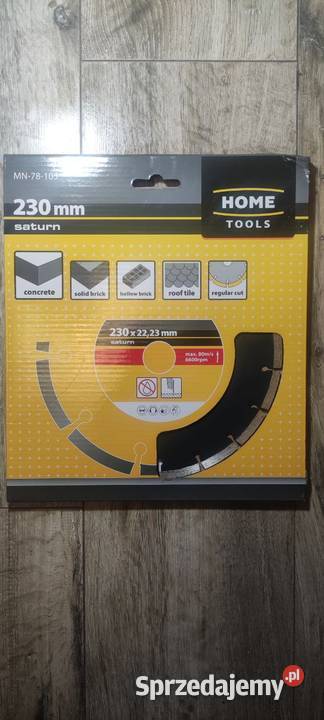 Tarcza diamentowa 230 mm HOME TOOLS model Saturn Tarcze