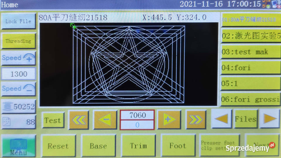 Maszyna programowalna JACK MS100A95TXF13 łódzkie Słowik sprzedam