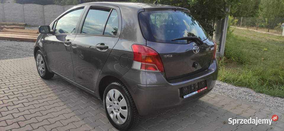 Toyota Yaris Zadbana Klima 5d XI09r 9xAIRBAG II elektryczne lusterka Stare Budy sprzedam