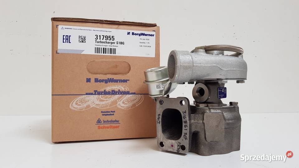 Nowa turbosprężarka SCHWITZER 317955 318635