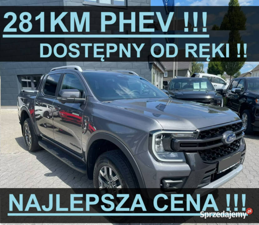 Ford Ranger 23 PHEV Hybryda Elekt Roleta Duży Szczecinek