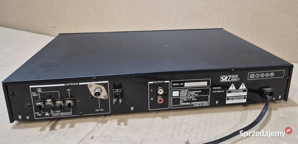 Tuner radiowy Toshiba STS37 FM Jawor