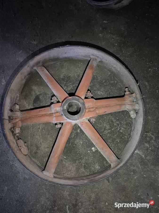 Koło pasowe na pas płaski średnica 62 1 Ruda Pilczycka