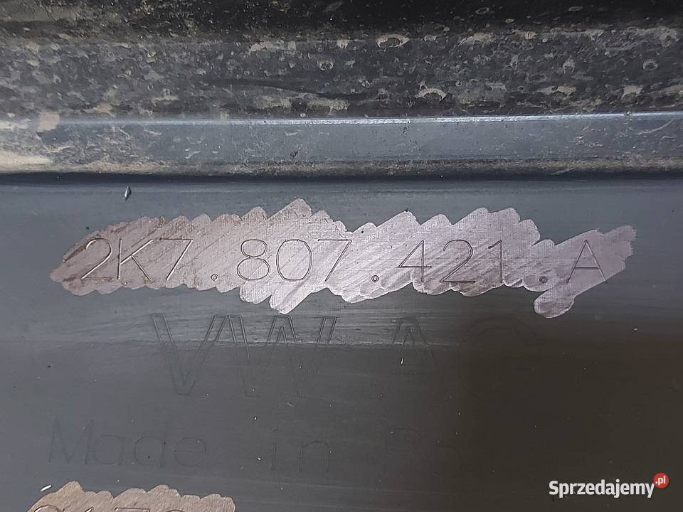 VOLKSWAGEN CADDY IV 22r zderzak tył 2K7807421A Kielce