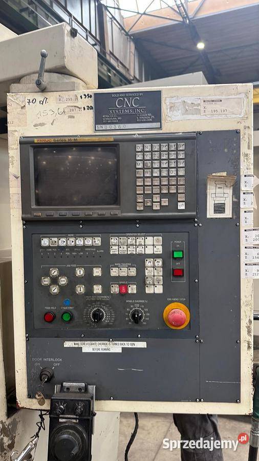 Centrum obróbcze Okuma Millac 511V Produkcja Tarnowskie Góry