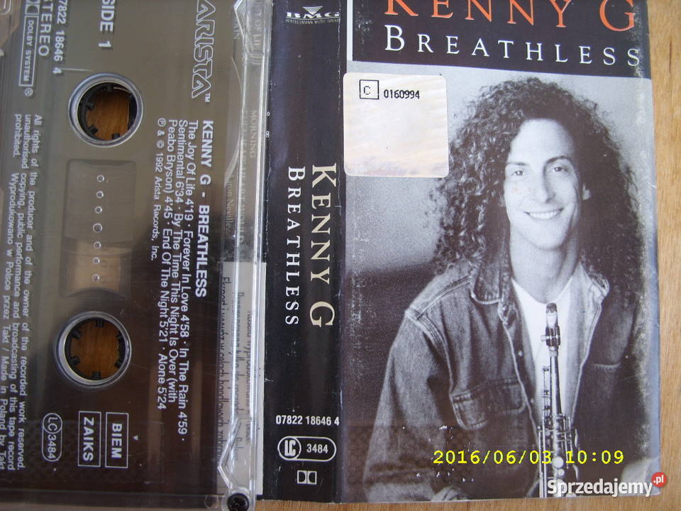 JAZZ Kaseta KENNY G 4 Kasety Wołów sprzedam