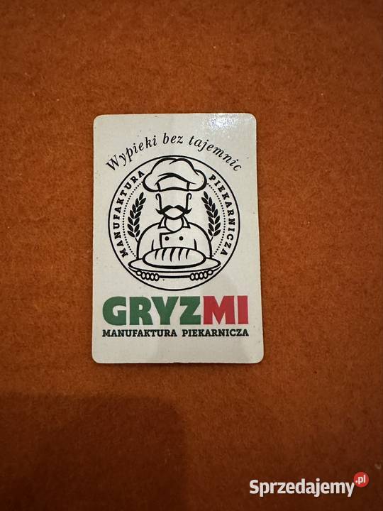 Magnes na lodówkę Gryzmi Manufaktura Piekarnicza Zabrze