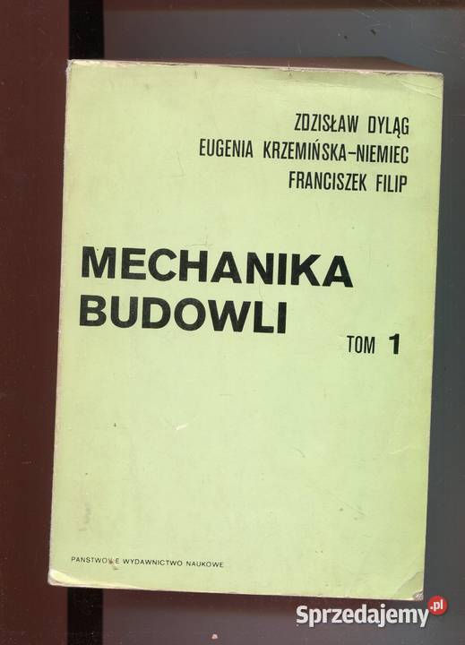 Mechanika budowli T1 Dyląg i inni Pozostałe Szczecin sprzedam