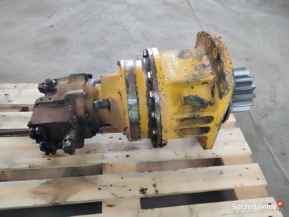 Silnik Reduktor obrotu Komatsu PC 228 Galeo wielkopolskie Wilkowo