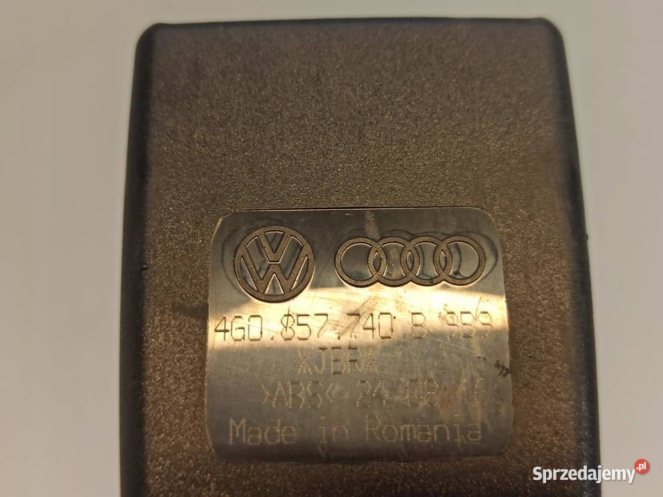 AUDI A6 C7 ZAPINKA PASA TYŁ 4G0857740B