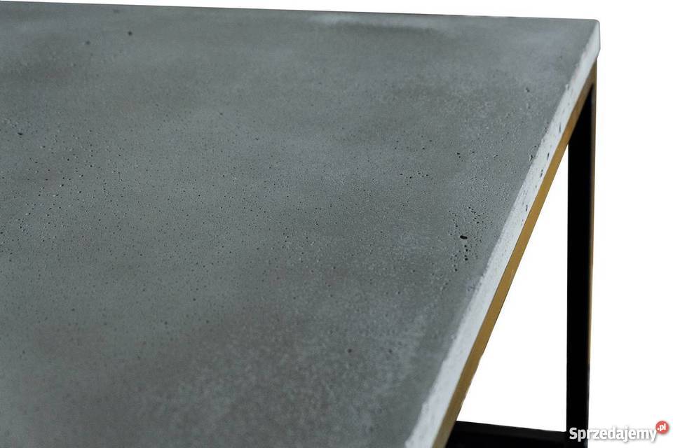 Stolik kawowy z blatem betonowym 100x50 Lublin