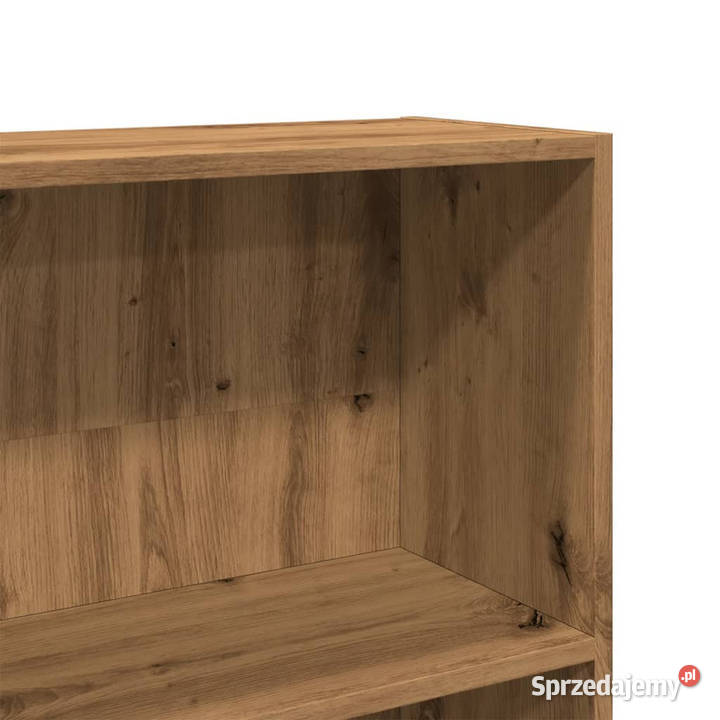 Regał dąb artisian 80x24x176 materiał Warszawa