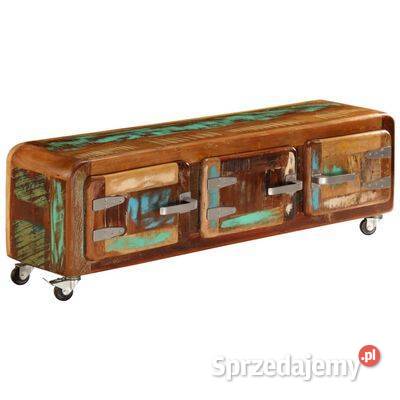 vidaXL Szafka pod TV 120x30x37 lite drewno Warszawa
