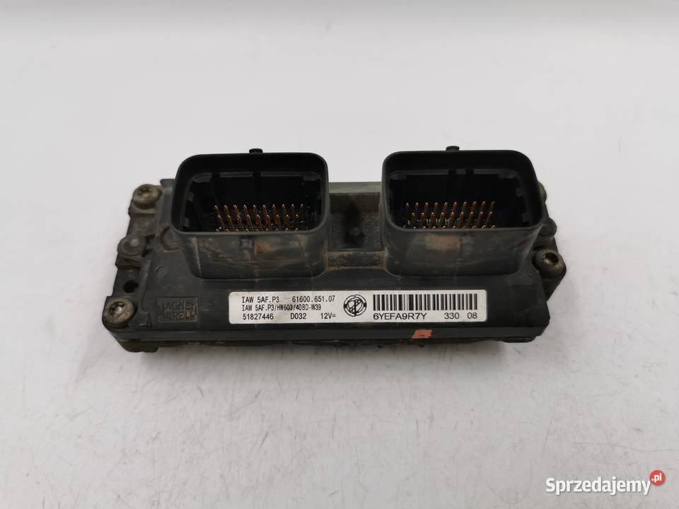 Sterownik Silnika Fiat Punto II 12 8v 51827446 mazowieckie Wyszków