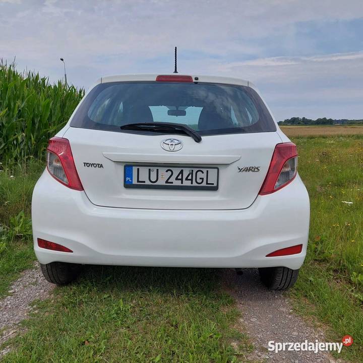 Toyota Yaris 10 69 2014 lubelskie Lublin