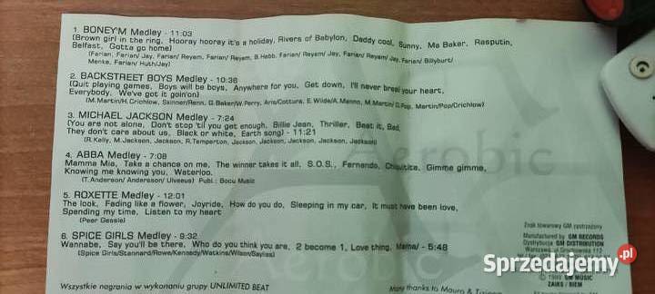 najlepsze hity mix Aerobic nonstop Gliwice