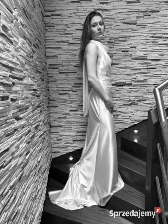 Zjawiskowa suknia ślubna wieczorowa nowa Damska