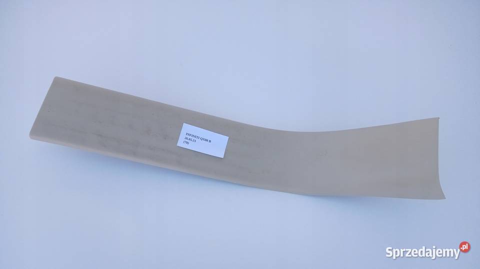 NAKŁADKA LISTWA PROGU PRAWA TYŁ INFINITI QX80 Części samochodowe Nowy Tomyśl