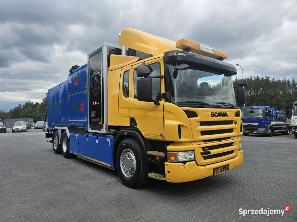Scania DISAB ENVAC Saugbagger odkurzacz koparka Samochody ciężarowe świętokrzyskie Daleszyce