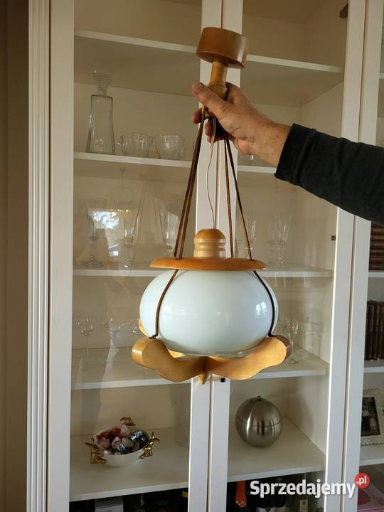 Lampa wisząca żyrandol retro vintage