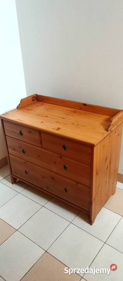 Regaly IKEA LEKSVIK HEMNES drewno komoda szafa Warszawa