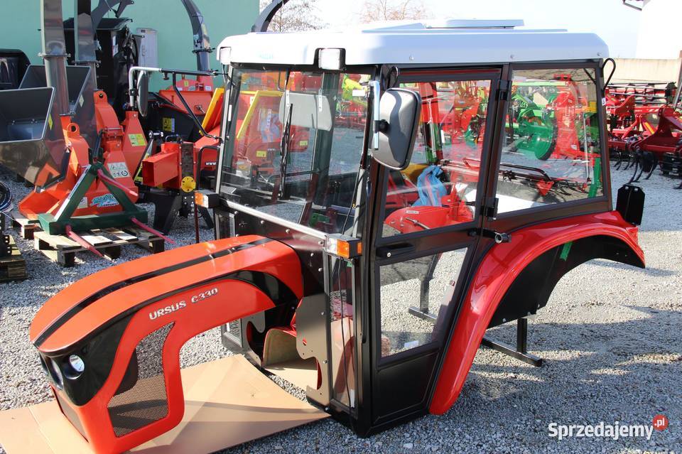 Kabina C330 maska C 330 Naglak zestaw czerwony Rogóźno