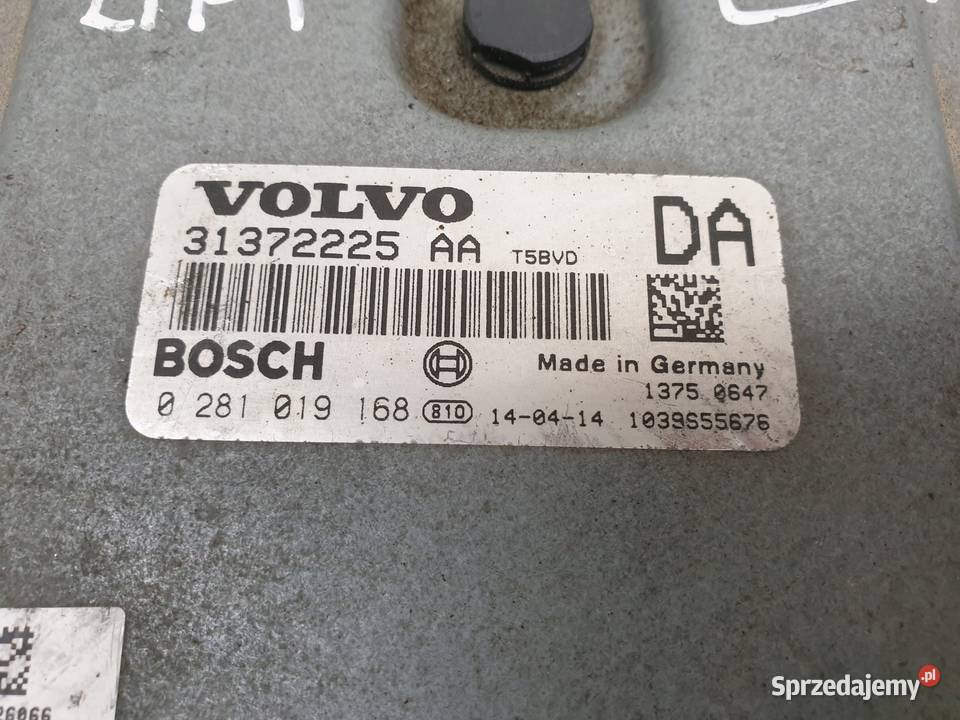 Volvo XC90 24 D5 STEROWNIK SILNIKA 31372225AA Chełm