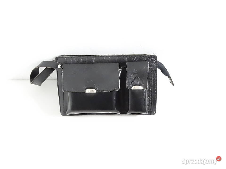 Męska Saszetka do Ręki Organizer Skóra Naturalna Torby i torebki lubelskie Biłgoraj sprzedam