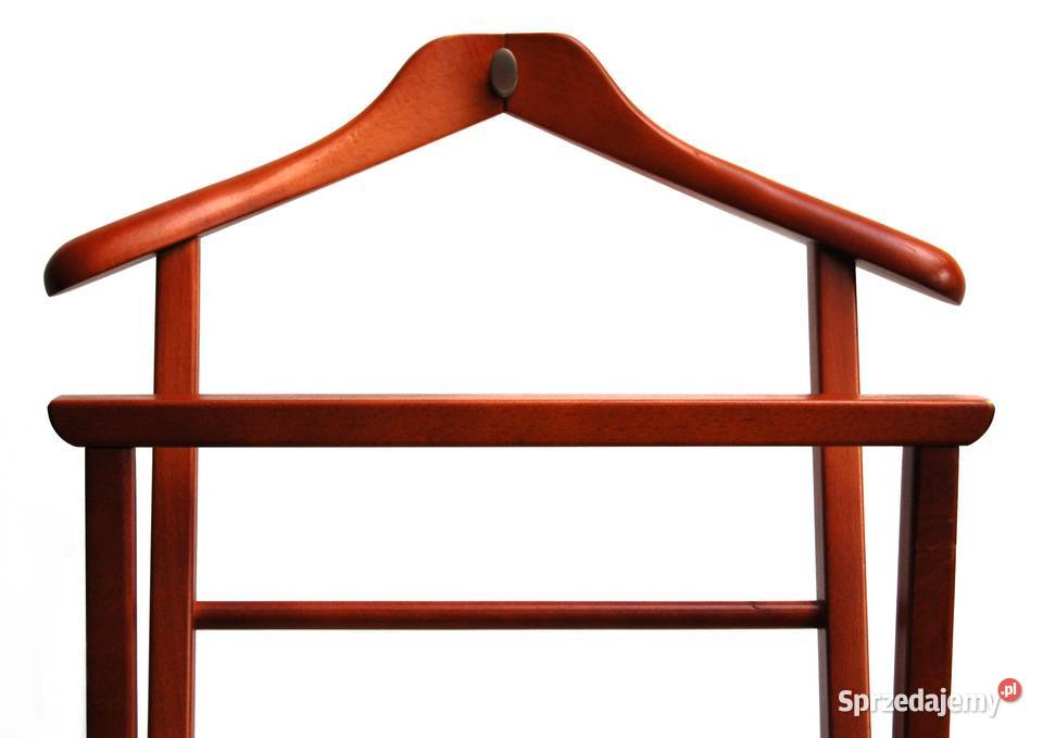 Stojak wieszak na garnitur drewniany drewno Lublin sprzedam