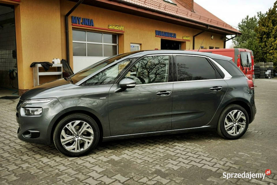 Citroen C4 Picasso 16HDI NAVI alu R17 2014r II elektrycznie ustawiane fotele Płock