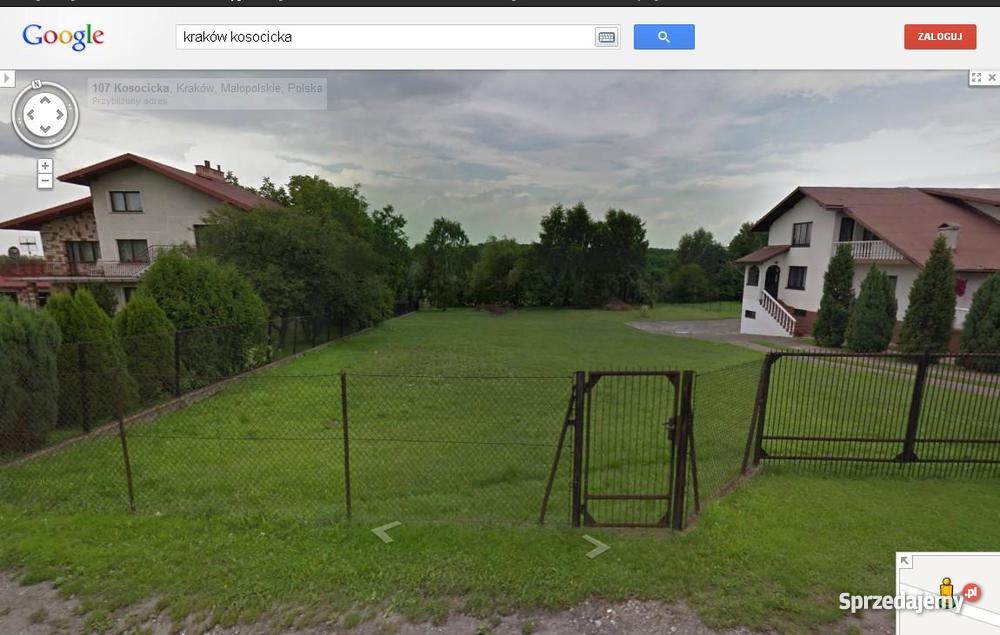 Kraków Kosocicka Działka budowlana 2119 ara kanalizacja