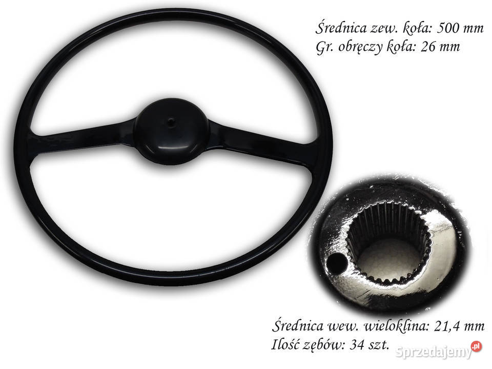 Koło kierownicy IFA W50 TAKRAF ADK70