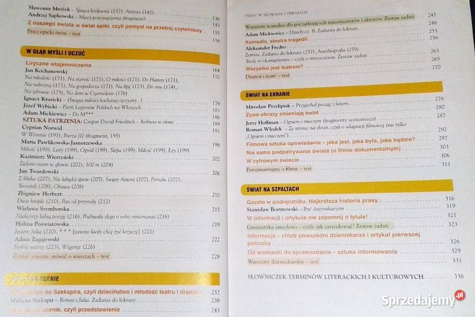 Świat w słowach i obrazach 1 Język polski W Chełm