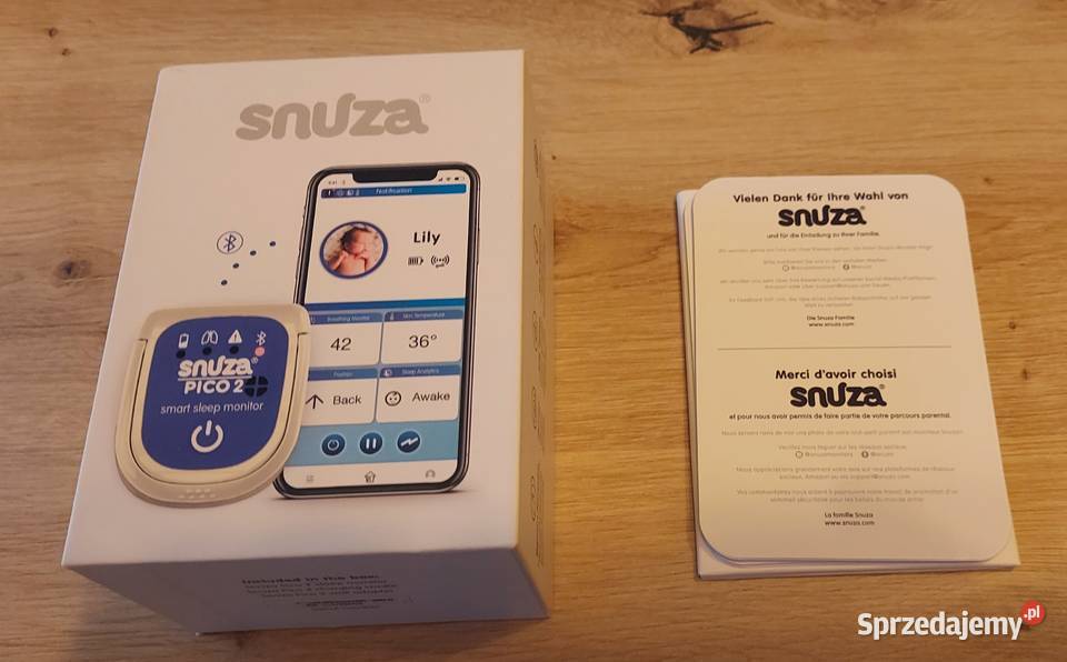 Snuza Pico 2 Monitor oddechu niemowląt Częstochowa