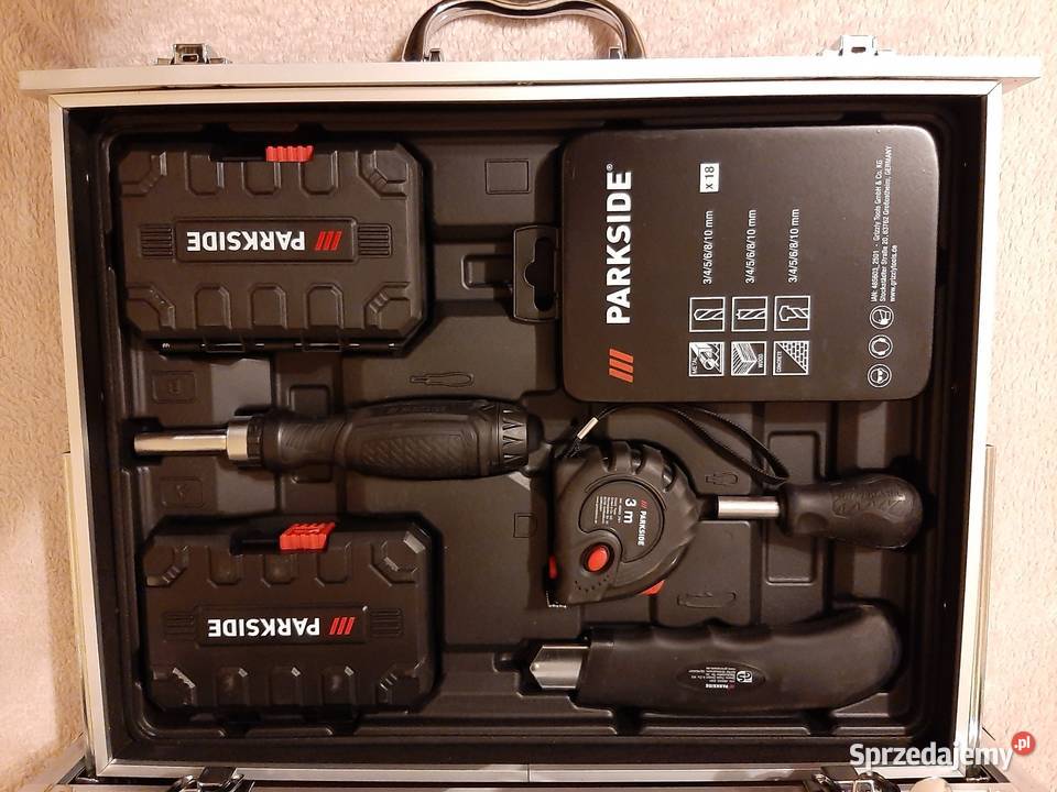 Zestaw wkrętarka udarowa Parkside Performance Wiertarki i wkrętarki Toruń