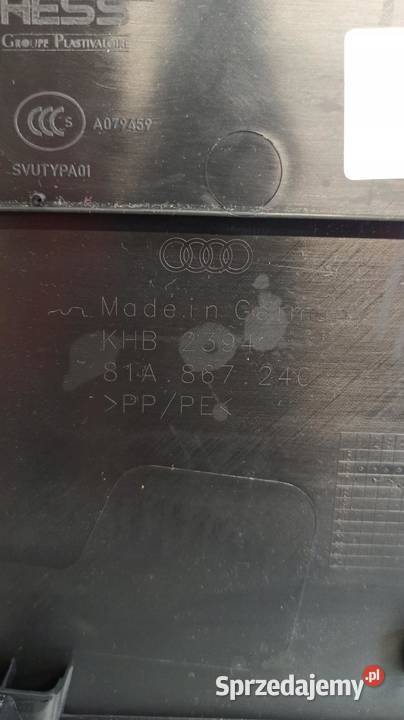 AUDI Q2 OSŁONA SŁUPKA PRAWA 81A867240