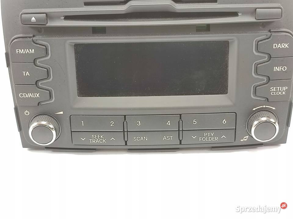 RADIO CD KIA SPORTAGE III 20102016 961603U230WK osobowe Sprzęt audio fabryczny