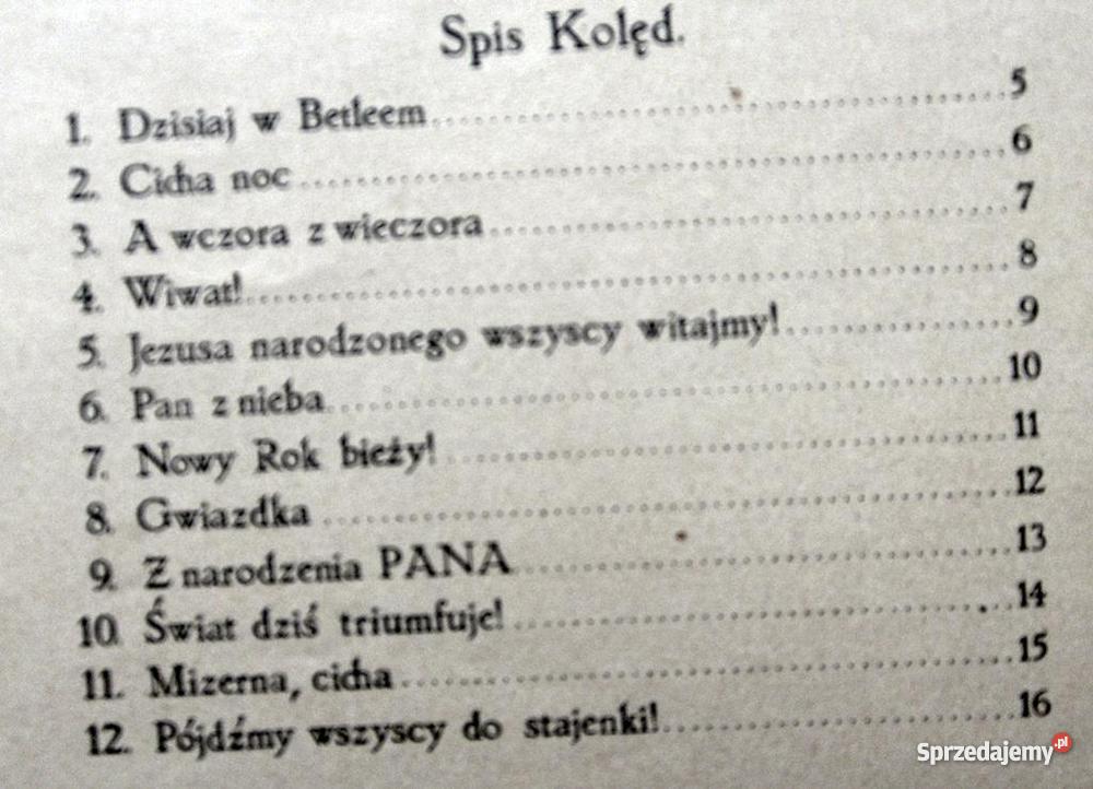 Kolędy nuty Gniezno