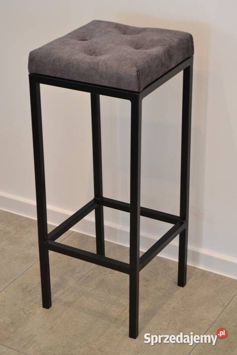 HOKER tapicerowany stalowy kuchenny barowy 30cm Zalesie