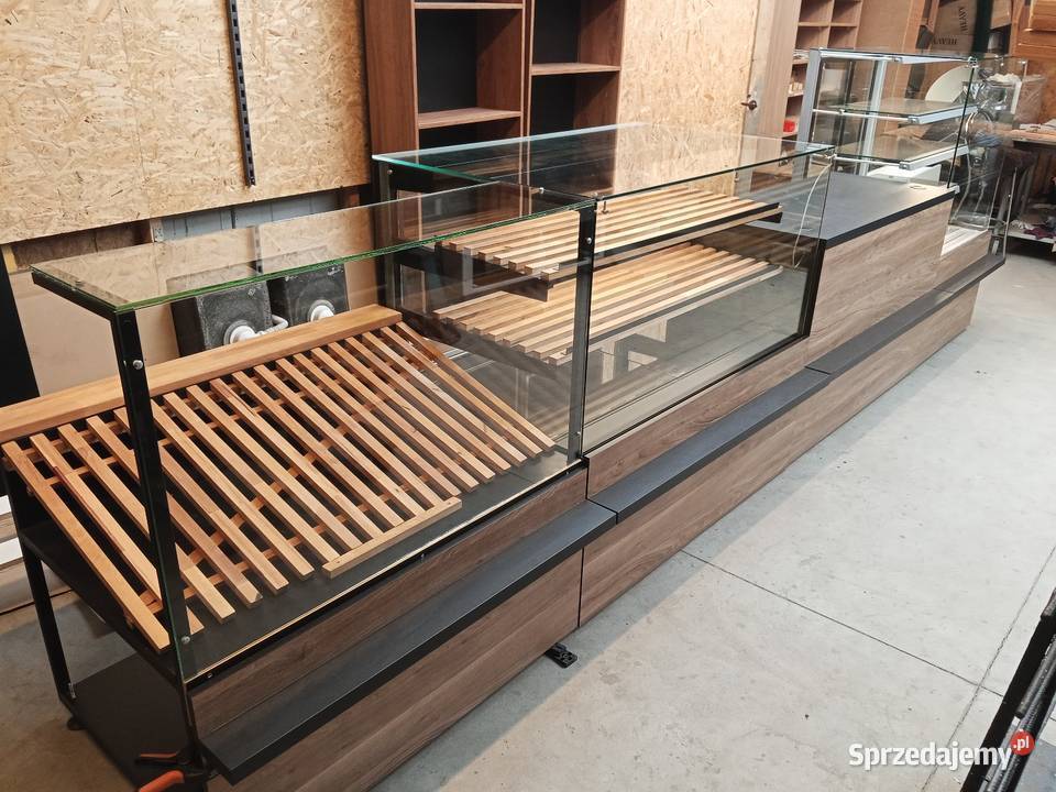 Witryna cukiernicza chłodnicza lada kasowa Szczecin