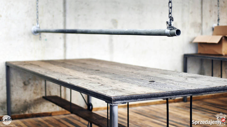 Stół loftowy OFFICE Stół industrialny Stół dolnośląskie Wrocław
