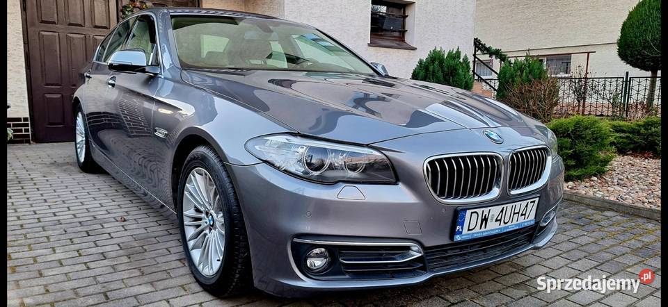 Wyjątkowe BMW 520 f10 skórzana tapicerka sprzedam