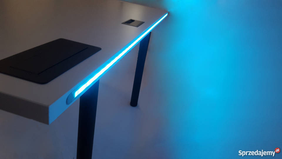 BIURKO KOMPUTEROWE BIAŁE 160X80 DUŻE PRODUCENT