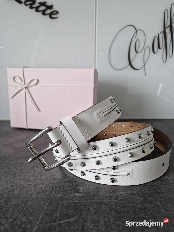 Skórzany pasek marki Michael Kors Dla kobiet