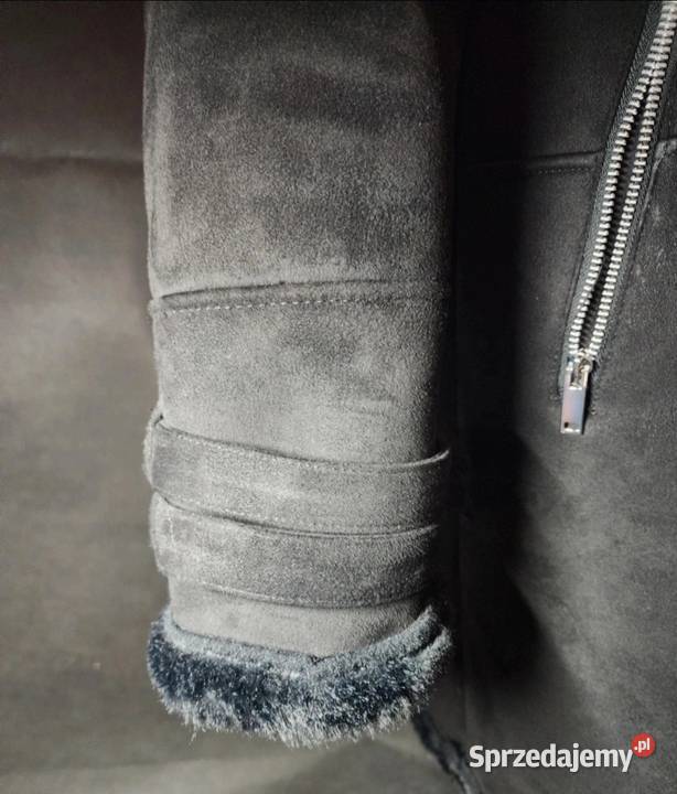 Płaszcz Stylowy Płaszcz ze sztucznym futerkiem Oława