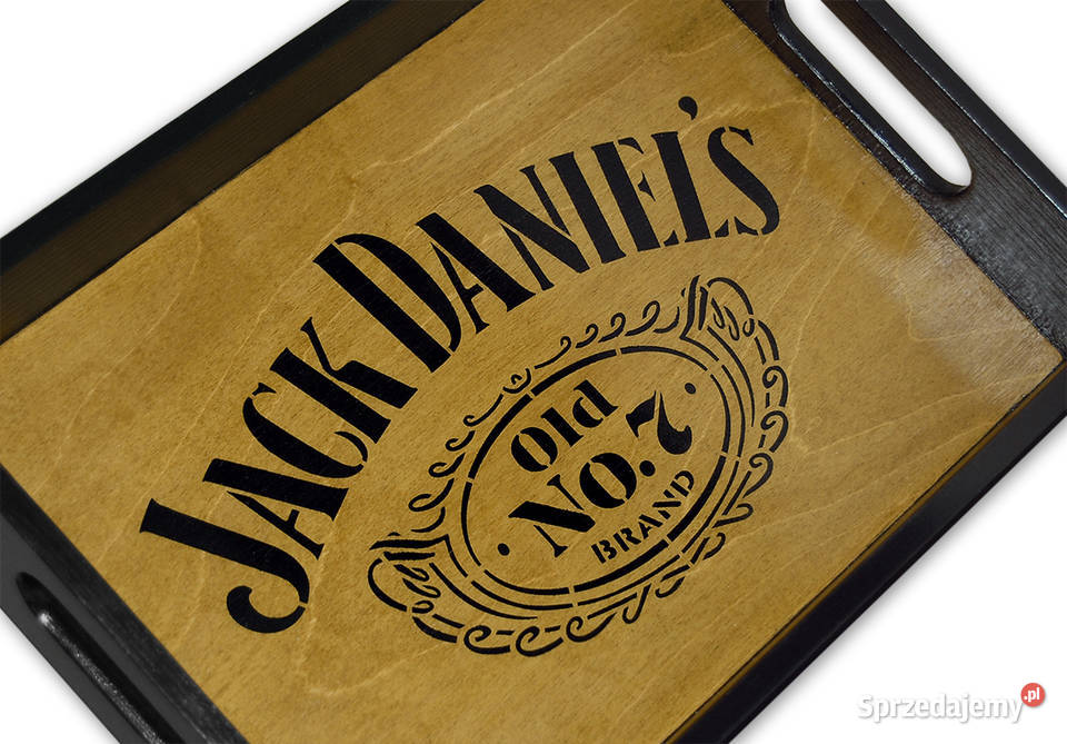 średnia TACA drewniana JACK DANIELS rustical Bydgoszcz