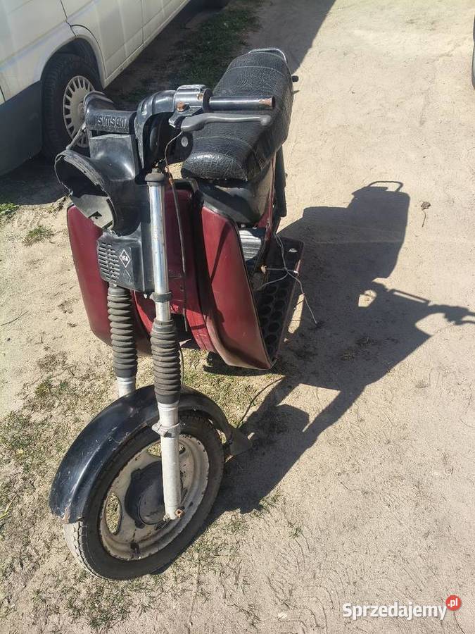 Simson s53 skuter zarejestrowany oplacony Skarszewy