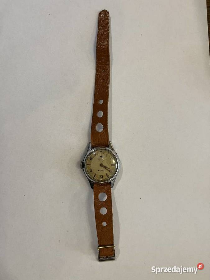 Zegarek mechaniczny Doxa naręczny na pasku Kraków