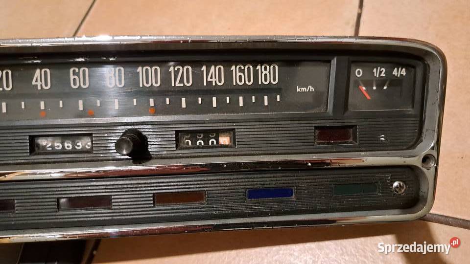 Licznik prędkościomierz Fiat 125p 74r Leszno