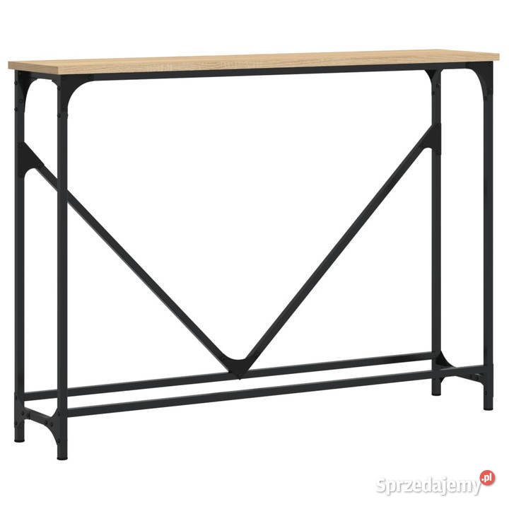 Stolik konsolowy dąb sonoma 102x225x75 WM834131 Warszawa